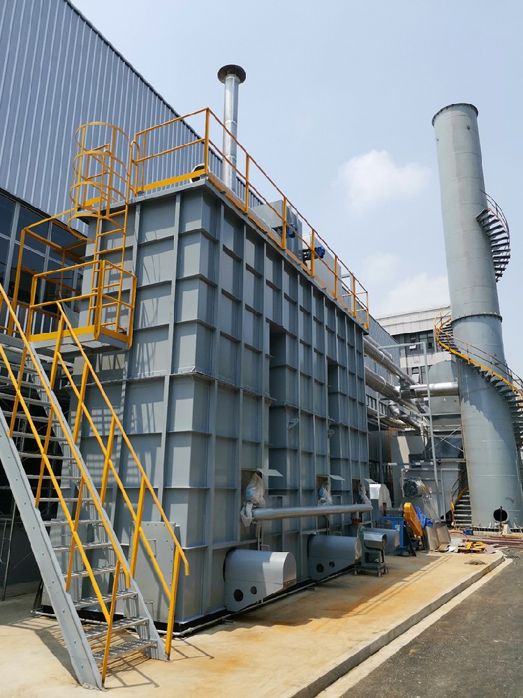 某幕墻公司鋁單板生產(chǎn)線噴漆廢氣沸石轉輪+RTO項目